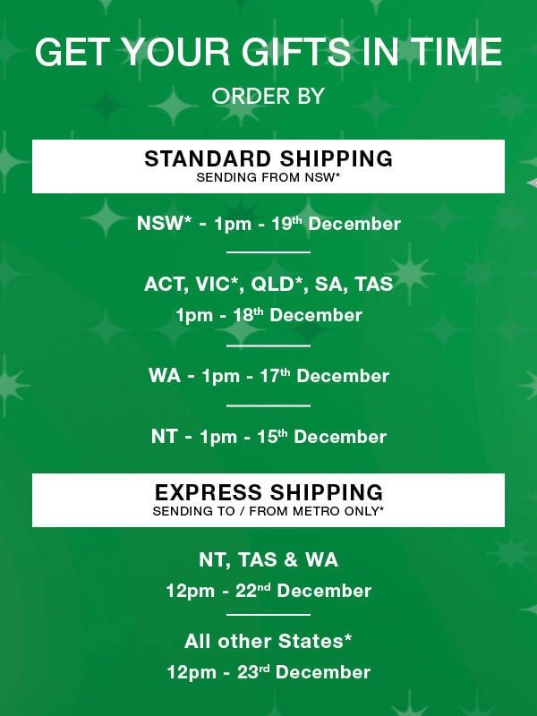 Christmas Cut Off Time