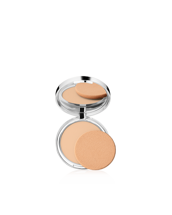 Superpowder Double Face Powder, Long-wearing 2-in-1 powder + foundation also works as over-foundation finisher.
