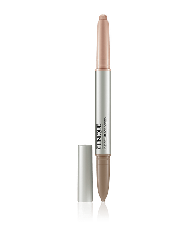 Instant Lift For Brows, Two-in-one automatic brow pencil and pearlised highlighter duo