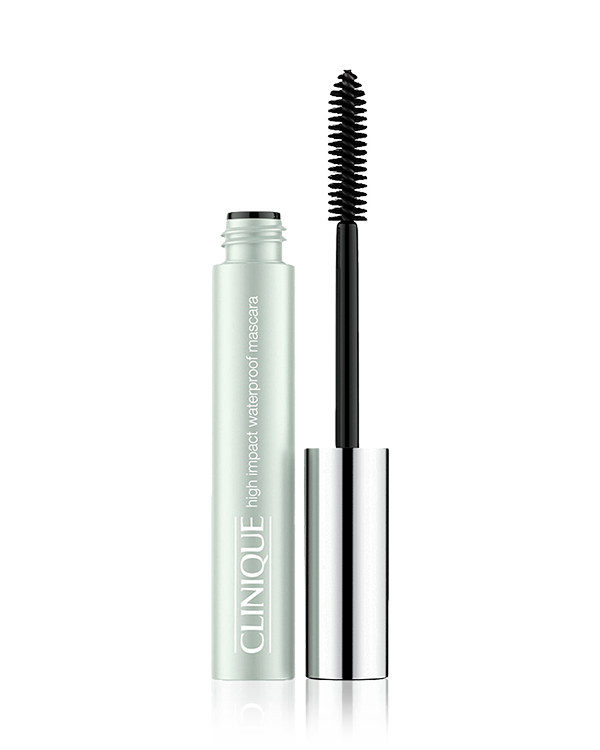 High Impact Waterproof Mascara, Instant volume and length that resists clumping and smudging.