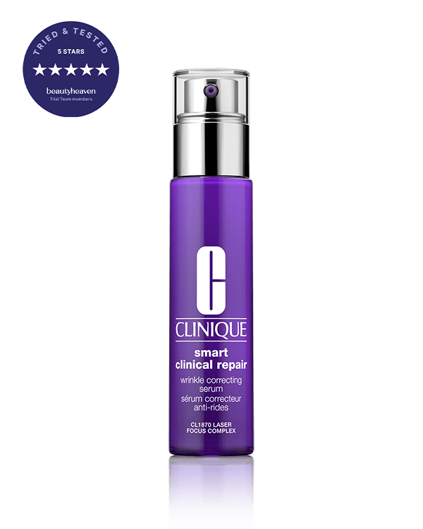 Clinique Smart Clinical Repair™ Wrinkle Correcting Serum, A potent wrinkle correcting serum visibly addresses lines and wrinkles from three angles