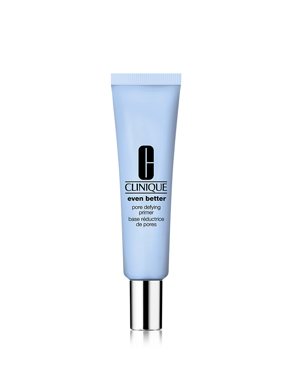 Even Better™ Pore Defying Primer, A makeup-perfecting, skincare-powered primer that instantly blurs pores and reduces oil for a filtered, virtually poreless look.