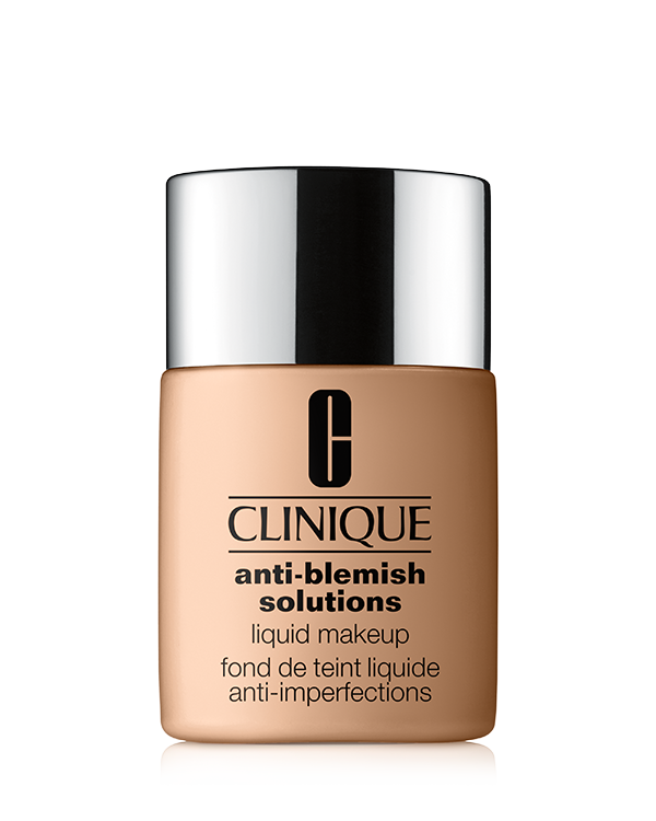 Anti-Blemish Solutions Liquid Makeup, Oil free makeup with salicylic acid helps cover blemishes without clogging pores.