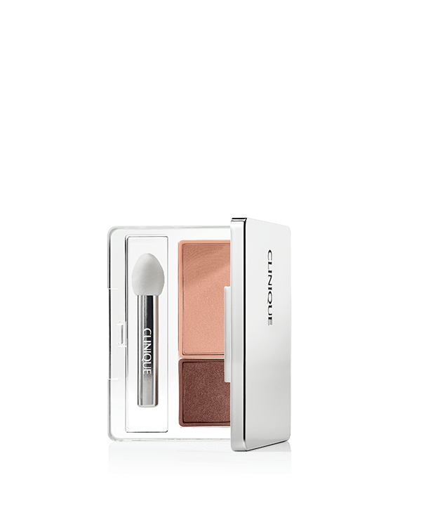 All About Shadow Duos, Ivory Bisque/Bronze Satin - Shimmer, 