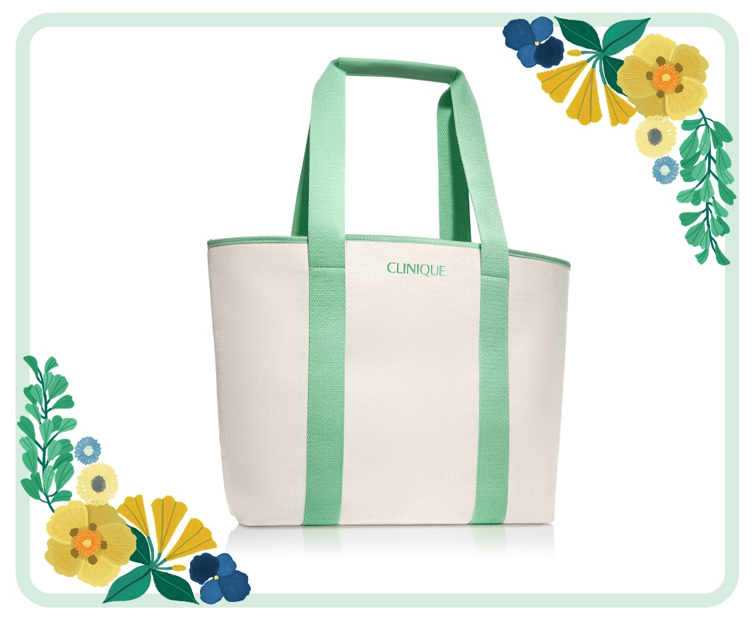 Receive your free limited-edition Clinique Tote Bag when you spend $120 or more*.​