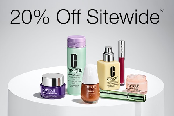 20% Off Sitewide*