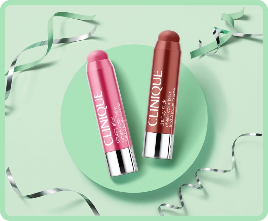 Receive a free Chubby Stick™ Cheek Colour Balm when you spend $120 +*. ​Choose your colour at checkout