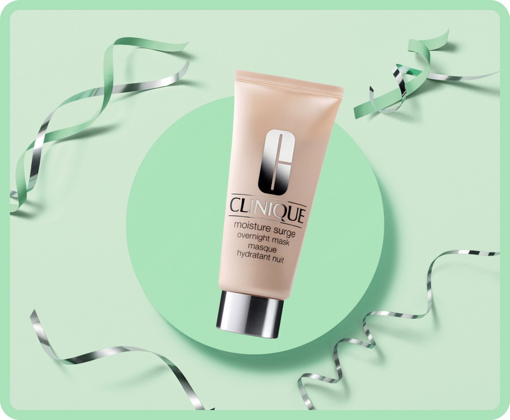 Receive a free Moisture Surge™ Overnight Mask when you spend $160+*.