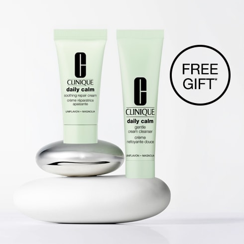 FREE deluxe samples of the new Gentle Cleansing Cream 15ml Tube and Soothing Repair Cream 5ml Tube with any purchase over $60*.